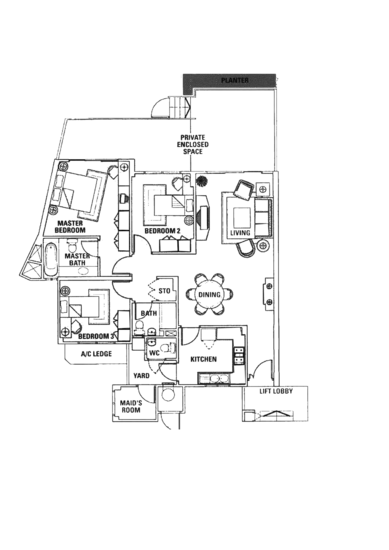 The Tropica - Floor Plan