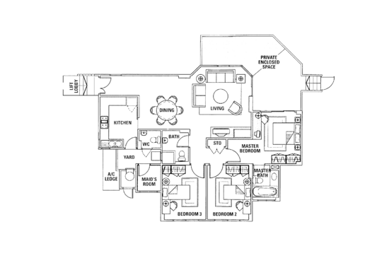 The Tropica - Floor Plan