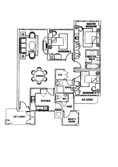 The Tropica - Floor Plan