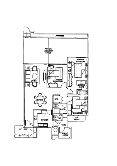 The Tropica - Floor Plan