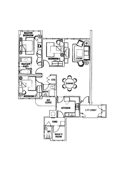 The Tropica - Floor Plan
