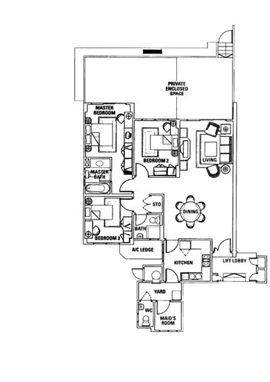 The Tropica - Floor Plan
