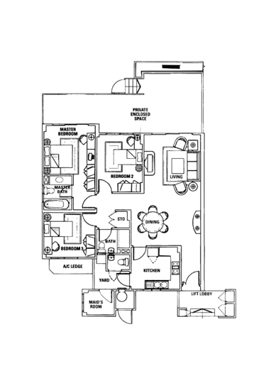 The Tropica - Floor Plan