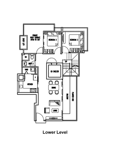 The Treeline - Floor Plan