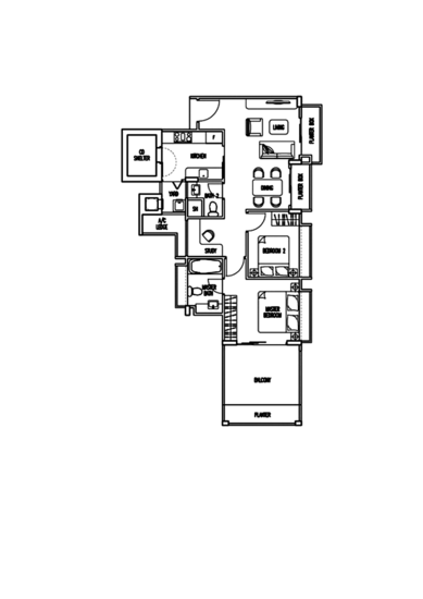 The Treeline - Floor Plan