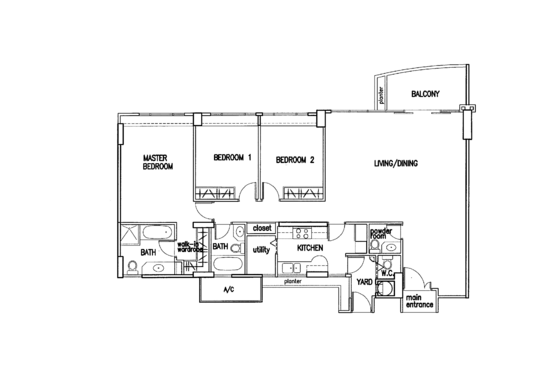 Thomson 800 - Floor Plan