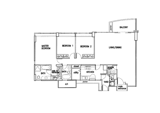 Thomson 800 - Floor Plan
