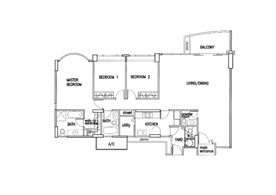 Thomson 800 - Floor Plan