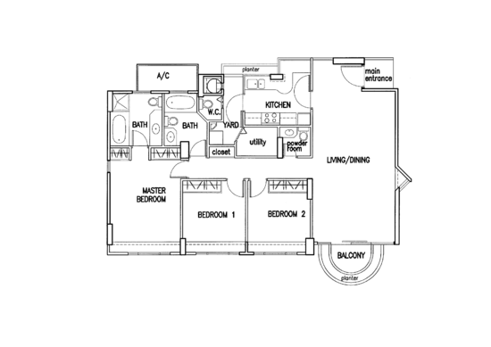 Thomson 800 - Floor Plan