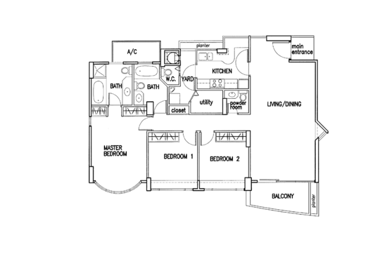 Thomson 800 - Floor Plan