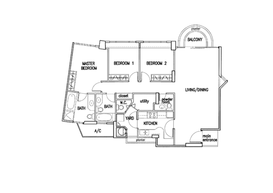 Thomson 800 - Floor Plan
