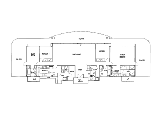 Thomson 800 - Floor Plan