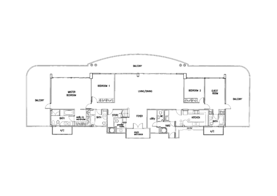 Thomson 800 - Floor Plan