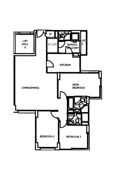 Eastvale - Floor Plan
