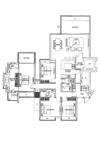 Orange Grove Residences - Floor Plan