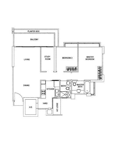 The Jade - Floor Plan