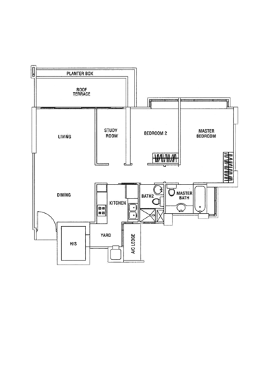 The Jade - Floor Plan