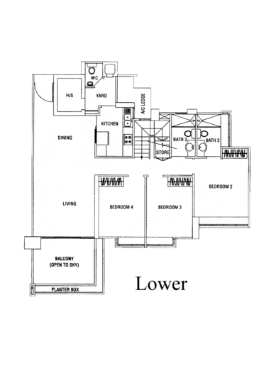 The Jade - Floor Plan