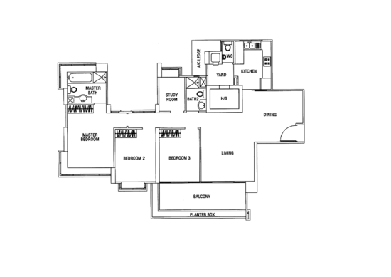 The Jade - Floor Plan