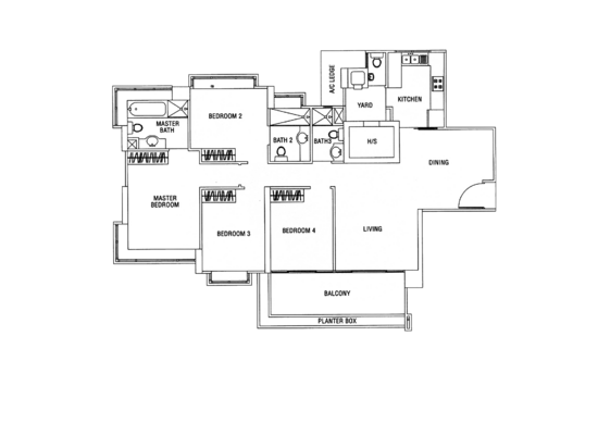 The Jade - Floor Plan