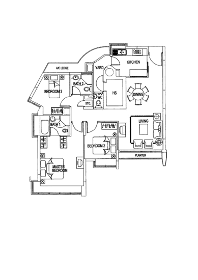 Tanamera Crest - Floor Plan