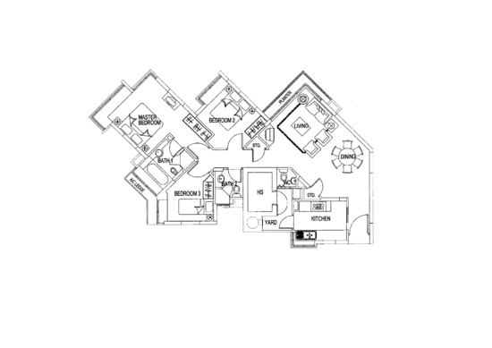 Tanamera Crest - Floor Plan