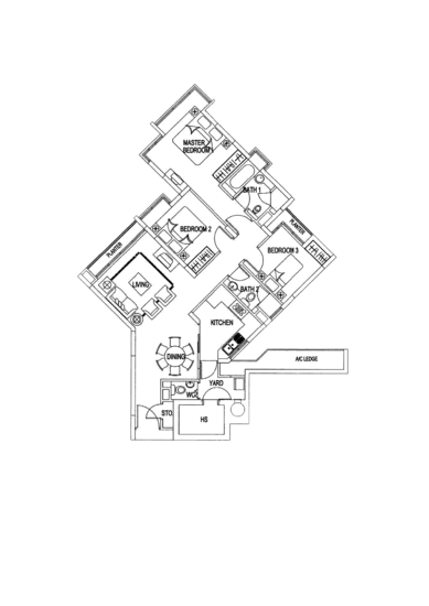 Tanamera Crest - Floor Plan