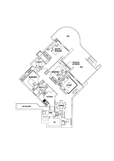 Tanamera Crest - Floor Plan