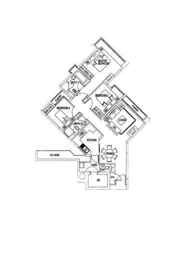 Tanamera Crest - Floor Plan