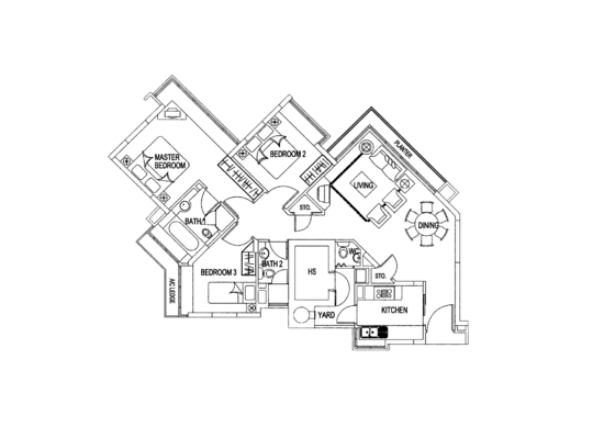 Tanamera Crest - Floor Plan
