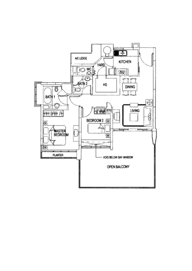 Tanamera Crest - Floor Plan