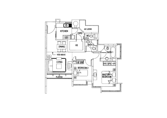 Tanamera Crest - Floor Plan