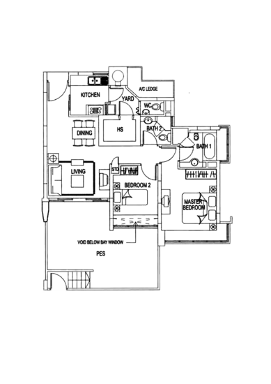 Tanamera Crest - Floor Plan