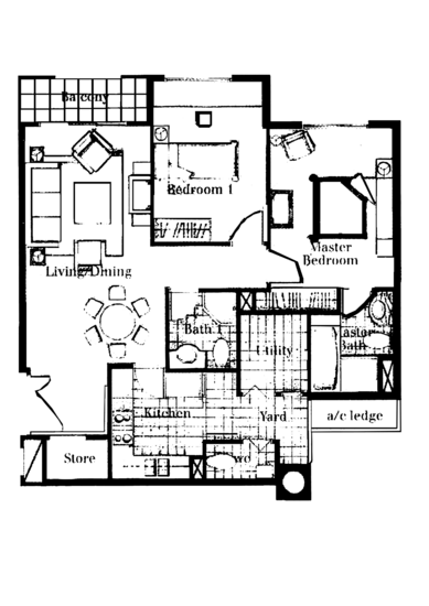 Faber Crest - Floor Plan