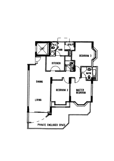 Westcove Condo - Floor Plan