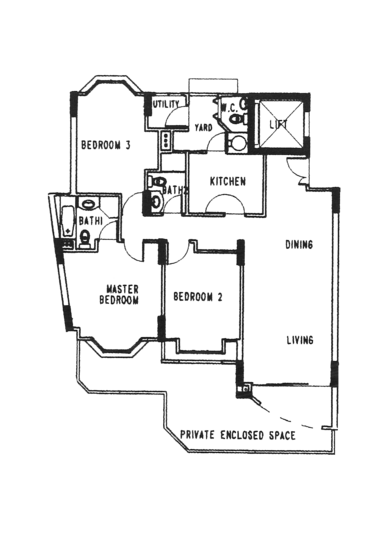 Westcove Condo - Floor Plan