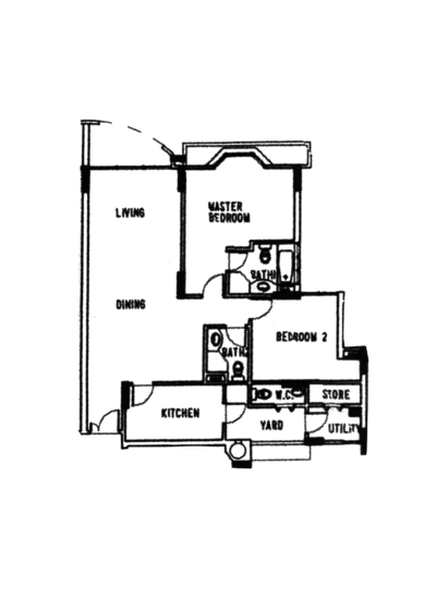 Westcove Condo - Floor Plan