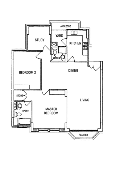 Emerald Garden - Floor Plan