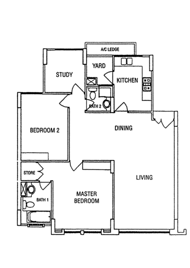 Emerald Garden - Floor Plan