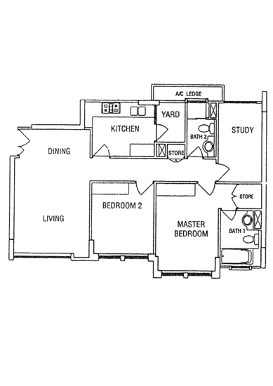 Emerald Garden - Floor Plan