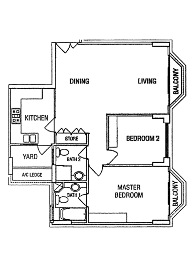 Emerald Garden - Floor Plan