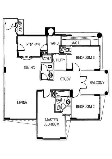 Dunman View - Floor Plan