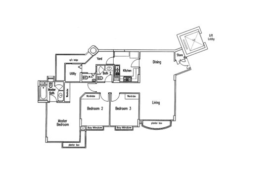 Tropical Spring - Floor Plan