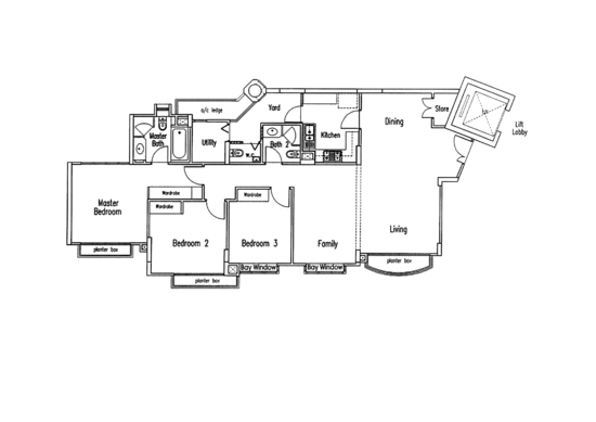 Tropical Spring - Floor Plan