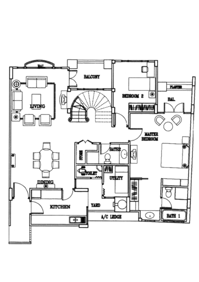Sunrise Gardens - Floor Plan