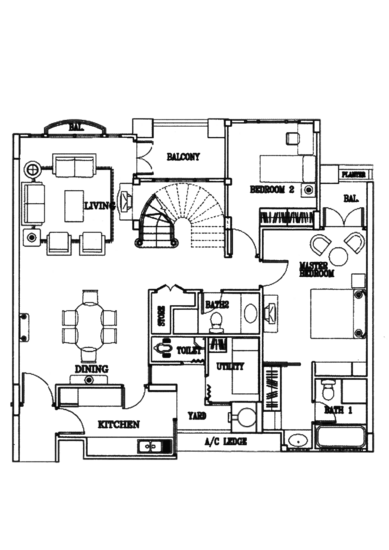 Sunrise Gardens - Floor Plan