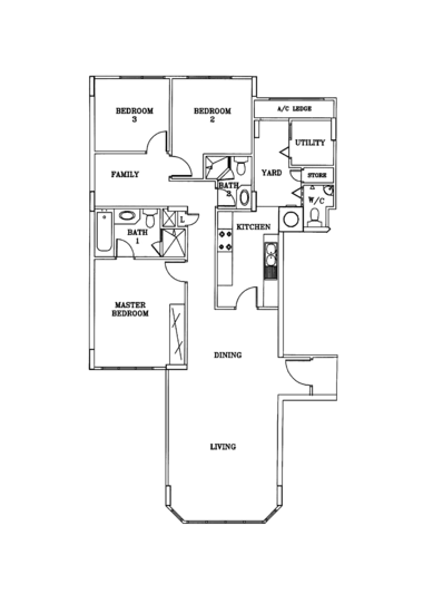 The Blossomvale - Floor Plan