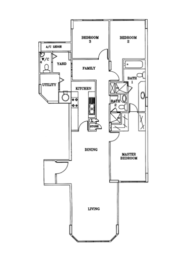 The Blossomvale - Floor Plan