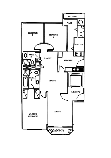 The Blossomvale - Floor Plan