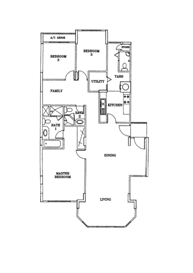 The Blossomvale - Floor Plan